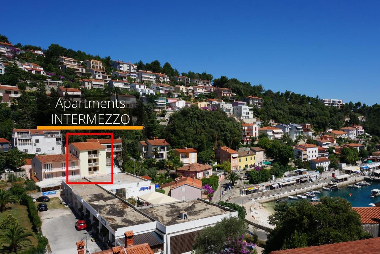 Studio Apartment Michelle - Intermezzo With Sea View Rabac Zewnętrze zdjęcie